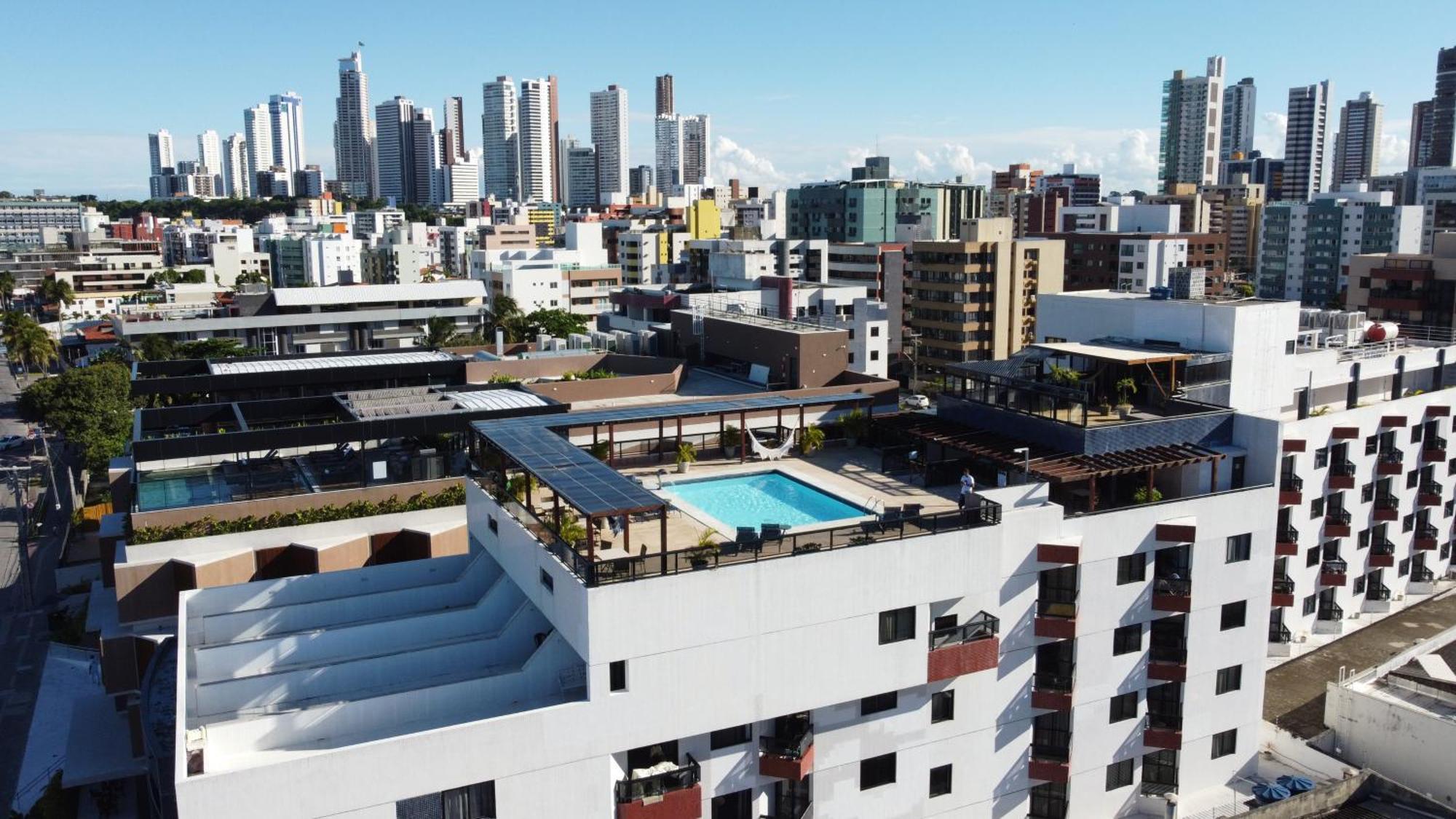 Flat A Beira Mar Na Orla De Cabo Branco Apartman João Pessoa Kültér fotó